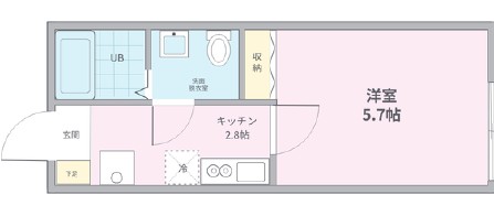 エスペランサ久末の間取り写真