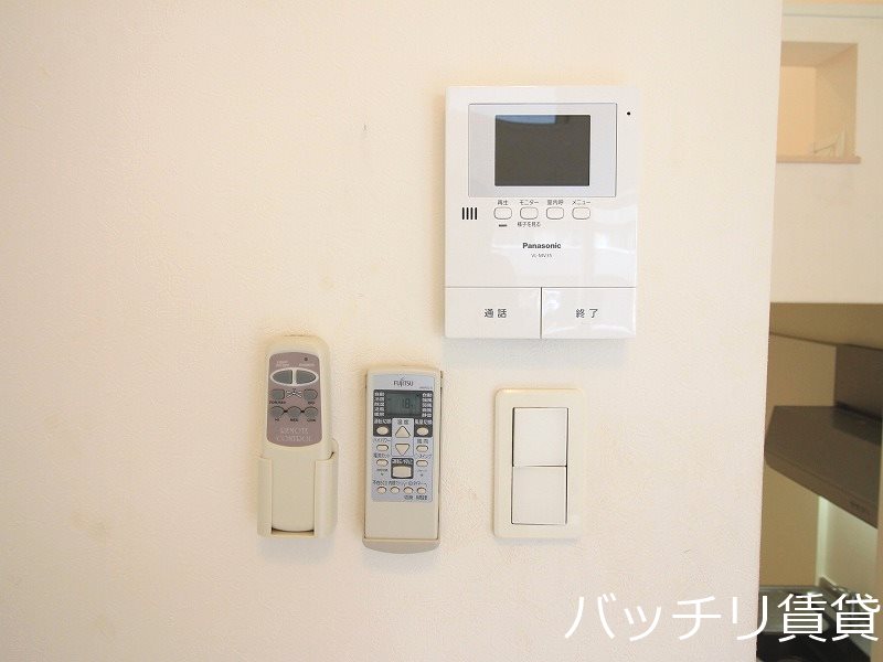 セキュリティ　画像は別号室の為、現状優先となります。