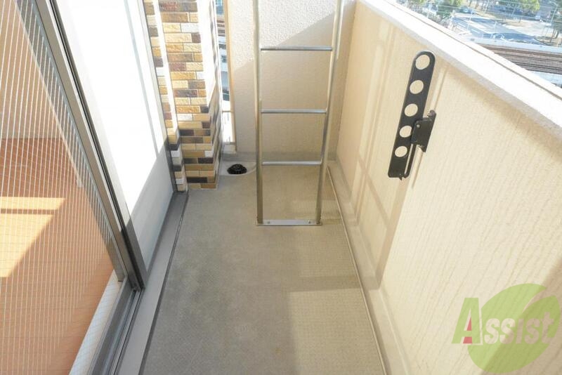 バルコニー　広いバルコニーーです。