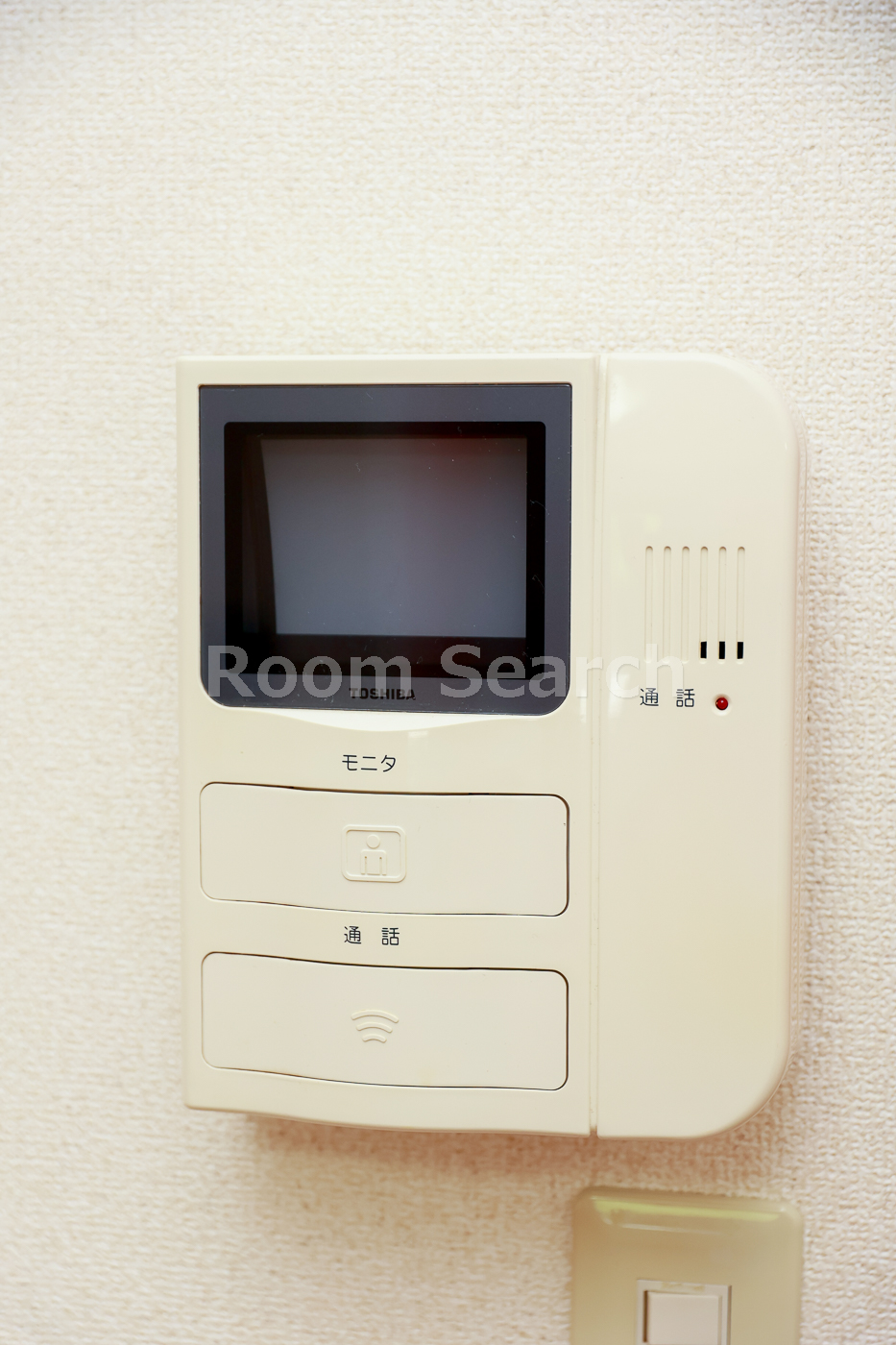 セキュリティ　モニター付きインターホン