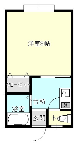 コスモハイツスズキの間取り