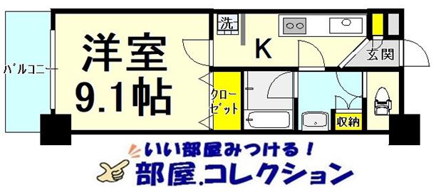 アヴィニールグランデ金田の間取り