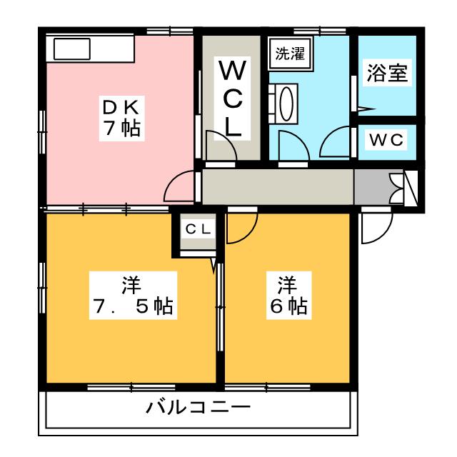 セントインハイツの間取り