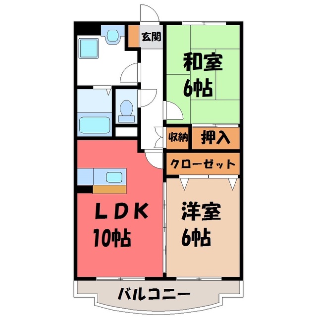 Y＆Mマンションドリームの間取り