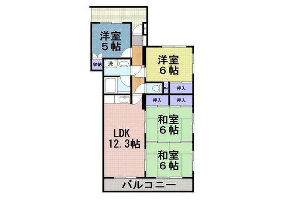 セントラルパークマンションの間取り