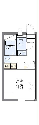 レオパレス横路の間取り