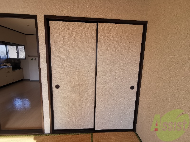 収納　ここに収納があります。収納があると部屋が広く使えます。