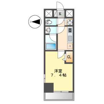 セイワパレス丸の内駅前プレミアの間取り