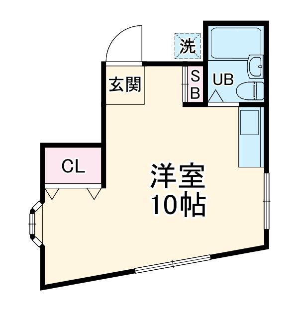 船橋市海神のアパートの間取り