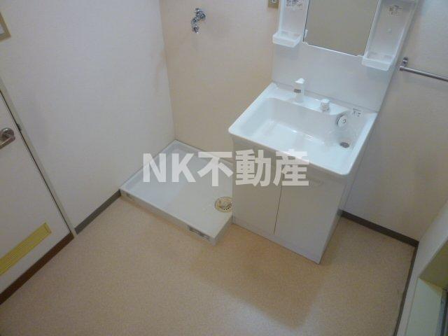 洗面設備　洗面所です