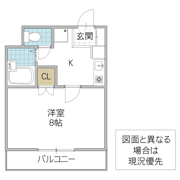 レナジアつくばの間取り