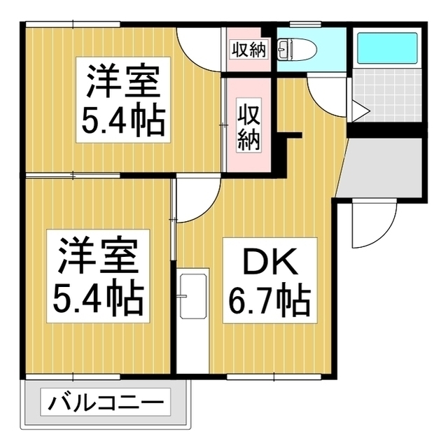 アトゥレ百合の間取り