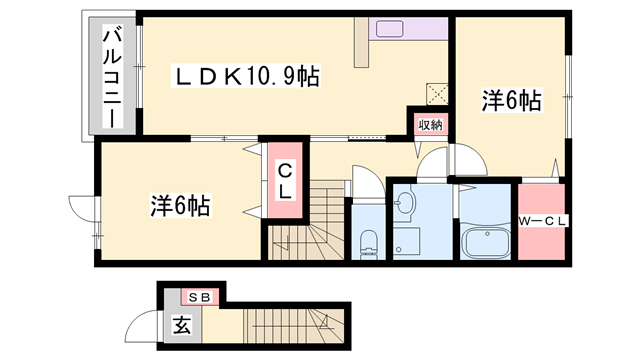 ＡＺ庵の間取り