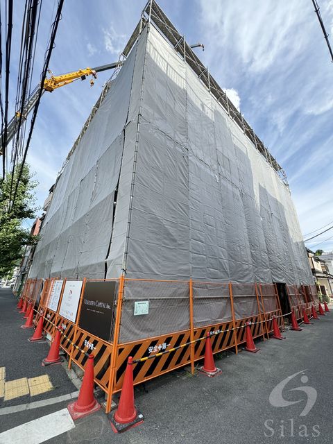 京都市左京区浄土寺西田町のマンションの建物外観