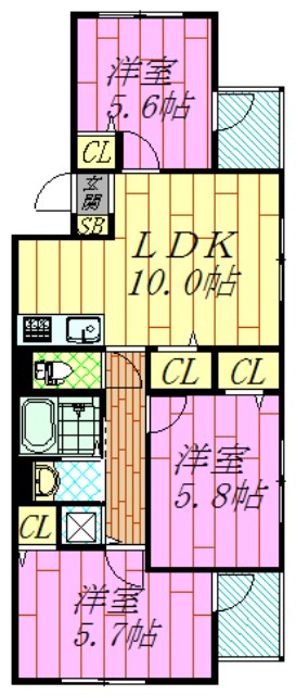 パークグレイスの間取り