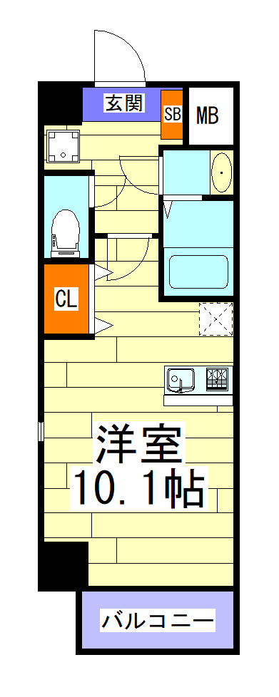 【ONLYONE塚本の間取り】