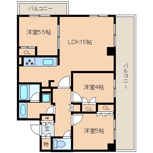 文京区大塚のマンションの間取り