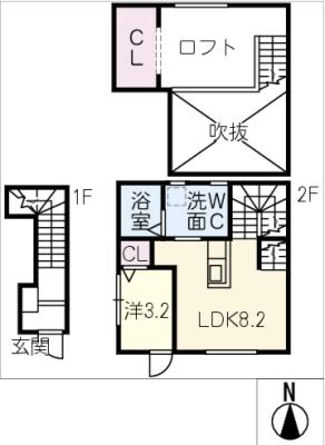 ＥＳＰＲＥＳＳＯ尾張旭の間取り