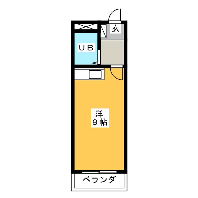 第２アーバンシティの間取り