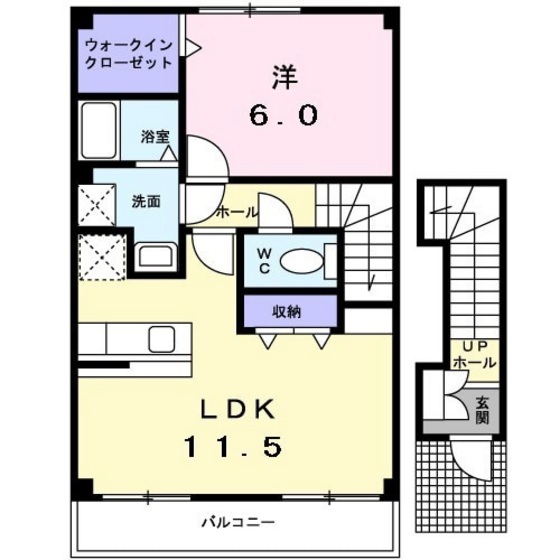 メゾン　アムールの間取り