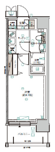 レオーネ南千住IIIの間取り