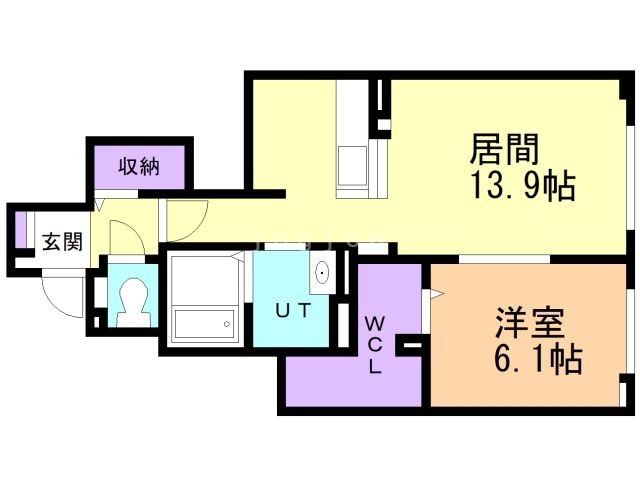 ロロノアIIの間取り