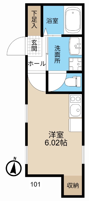 【ANDANTE（アンダンテ）の間取り】