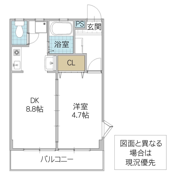 参番館ビルの間取り