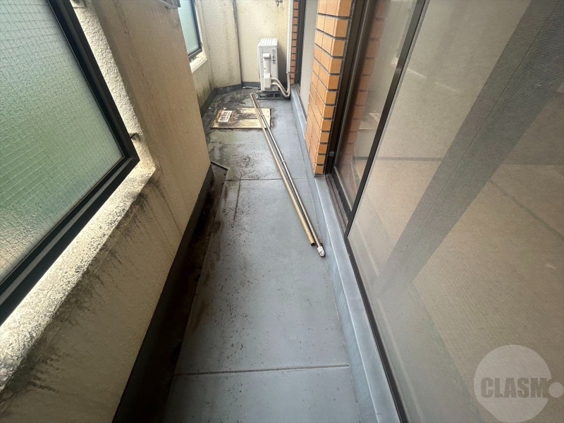 バルコニー　南向きのバルコニー