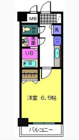 東大阪市金岡のマンションの間取り