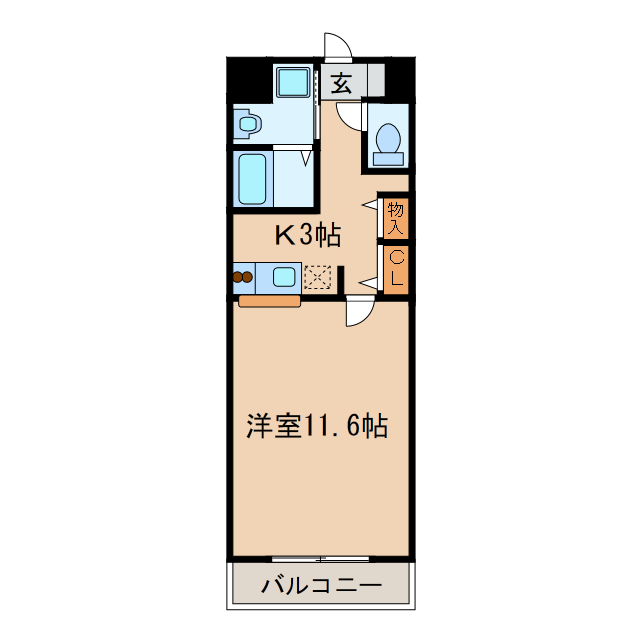 エスペランサ春日井駅前の間取り