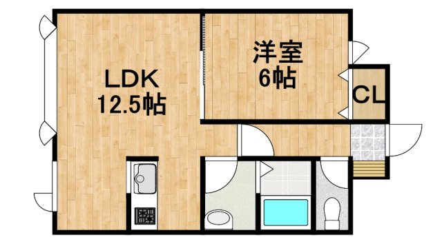 シェスタ信濃の間取り