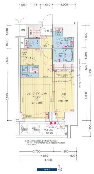 プレサンス広小路通今池の間取り