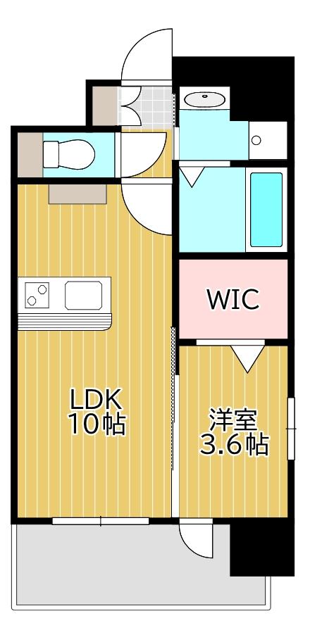 北九州市八幡西区穴生のマンションの間取り