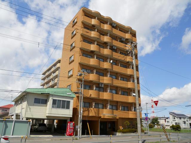 函館市大森町のマンションの建物外観