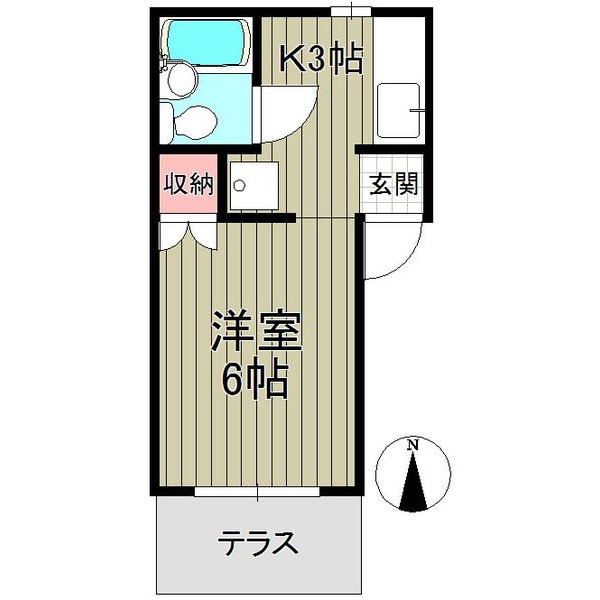 エーデル鎌倉の間取り