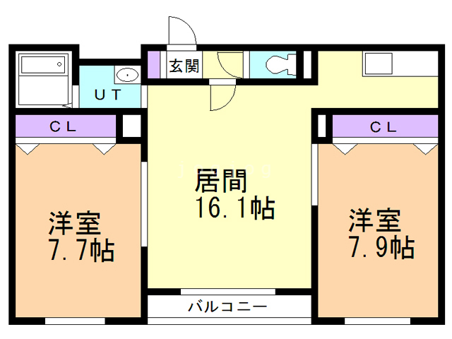 ポラリスの間取り