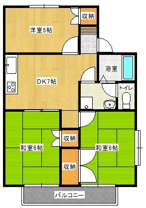 ファミーユマンションの間取り