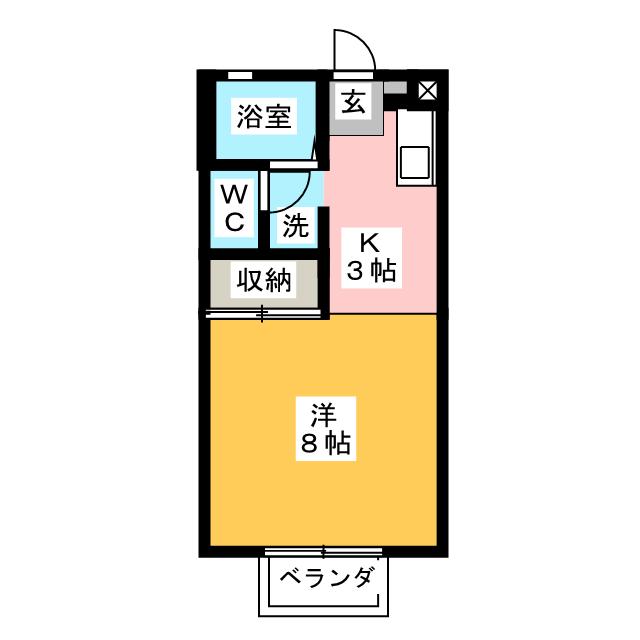 サンヴェール道悦の間取り