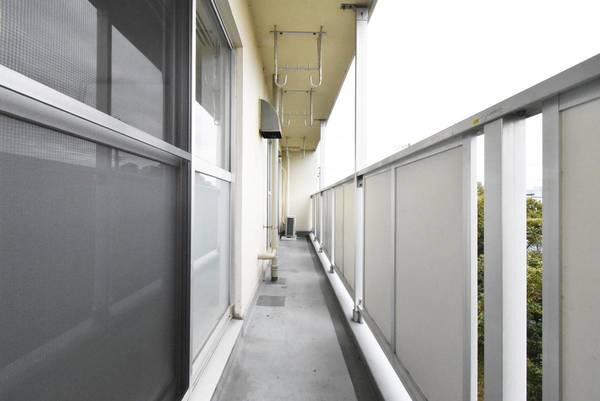 バルコニー　ビレッジハウスの同一物件・同一タイプの間取りの写真です