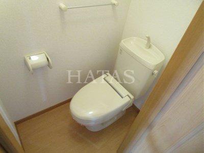 トイレ　同物件別部屋です。