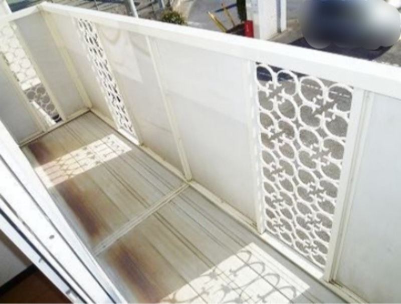 バルコニー　図面と現状に相違がある場合には現状を優先