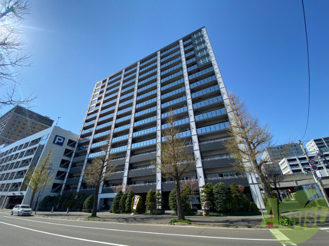 建物外観　札幌市中央区北５条東「ライオンズ札幌クロスタウン」