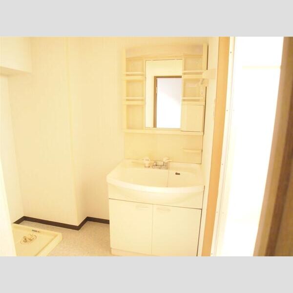 洗面設備　※写真は反転タイプのお部屋です。