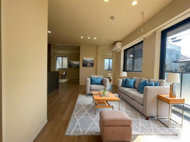 居室・リビング　「CG家具のため実際は家具が付きません」