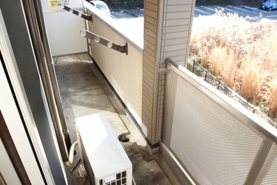 バルコニー　※別部屋の写真です