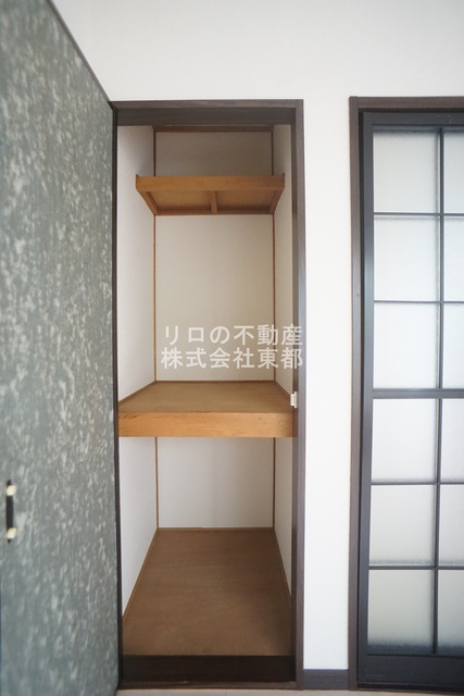 収納　奥行のある収納付です！増えがちな荷物をスッキリ収納できます☆