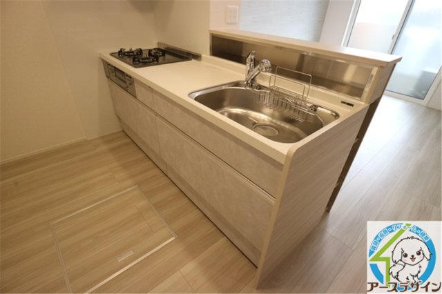 キッチン　パース写真