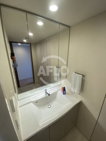 洗面設備　ブランズ天王寺勝山　独立洗面台