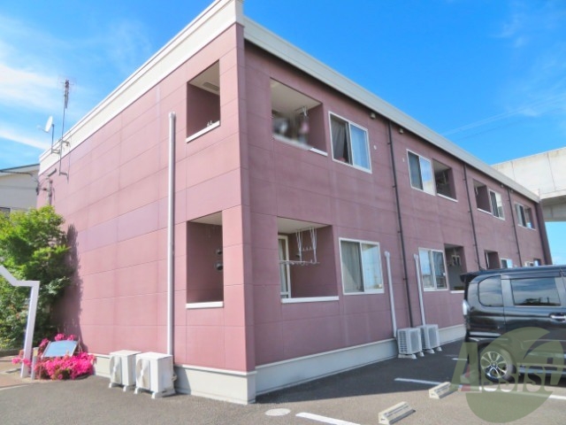 建物外観　名取市美田園４丁目「プランドールＷＥＳＴ」